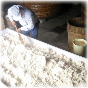 塩麹製造過程
