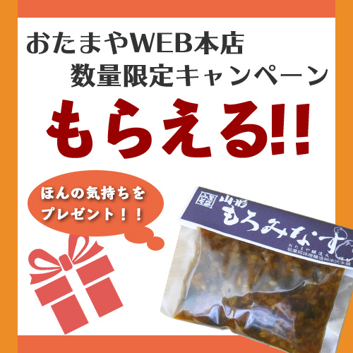 おたまやWEB本店数量限定キャンペーン