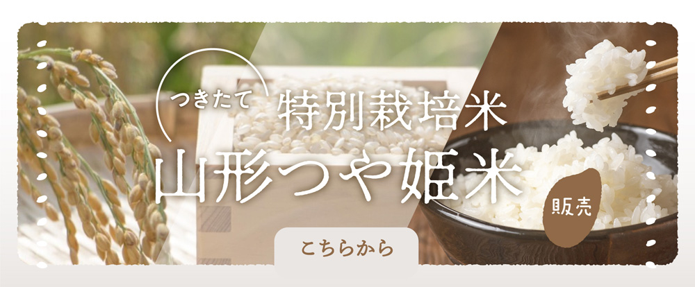 つきたて 特別栽培米 山形つや姫米