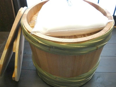 手前味噌 昭和本樽15kg No.20