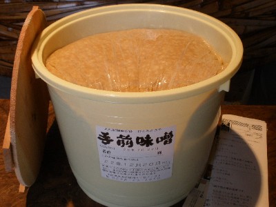 手前味噌 ポリ樽(10kg)