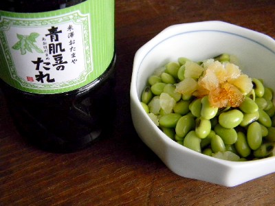 青肌豆のたれ(580mlPET)