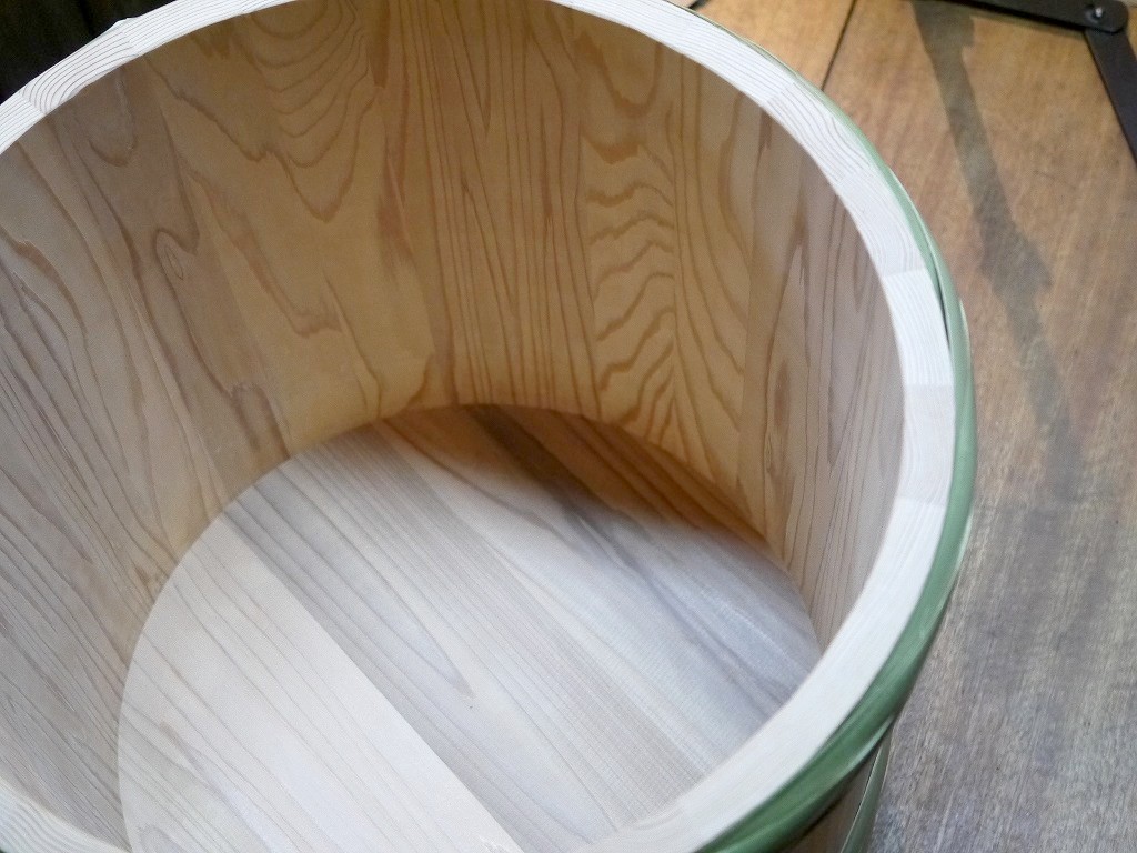 昭和本樽 秋田杉 板目桶 No.40