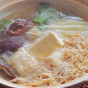 塩麹漬あったか湯豆腐