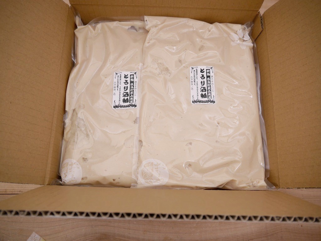 とろり漬け込み用酒粕（800g×6）練り粕
