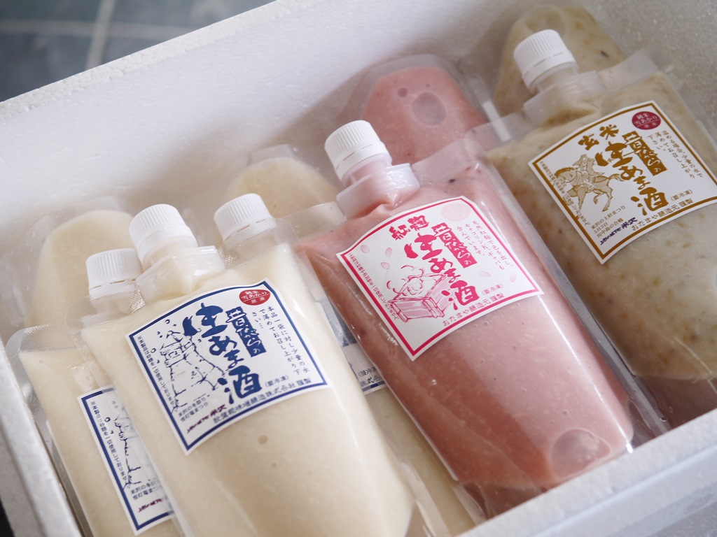 生甘酒 バラエティー 11個(白×4、玄米×4、紅麹×3)【定期購入】