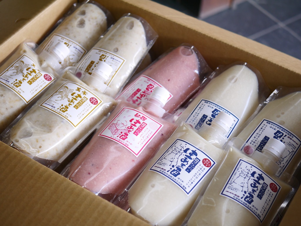 生甘酒 バラエティー 23個(白×8、玄米8、紅麹×7)【定期購入】