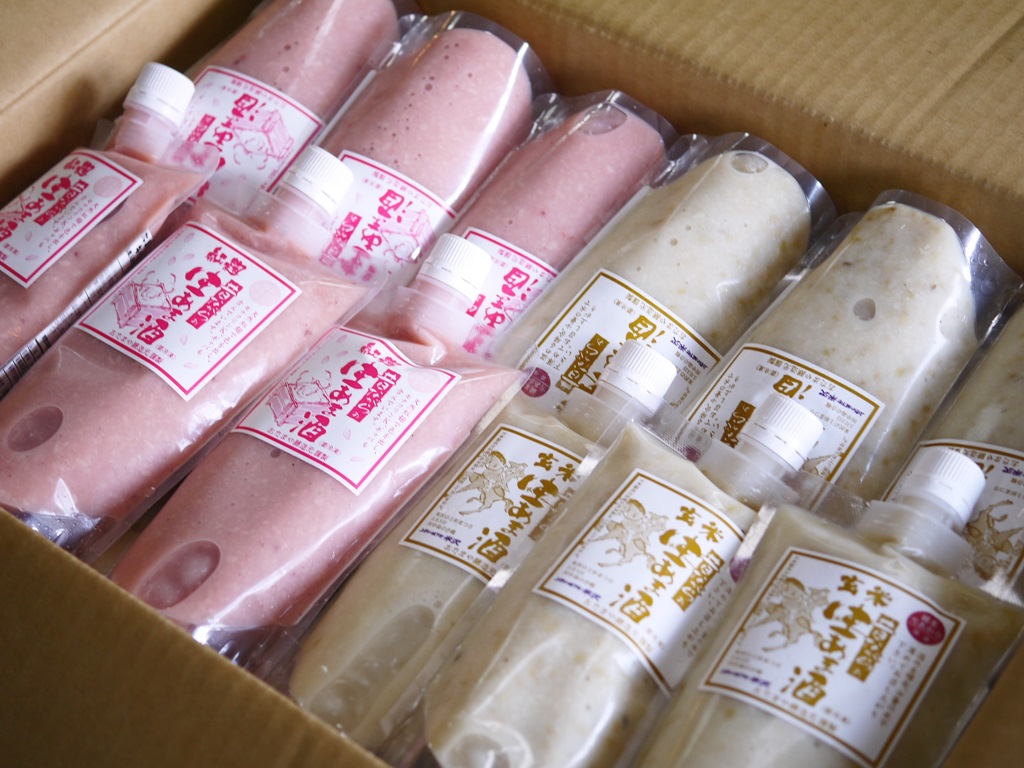 生甘酒アソート100C(玄米×12、紅麹×11)【定期購入】