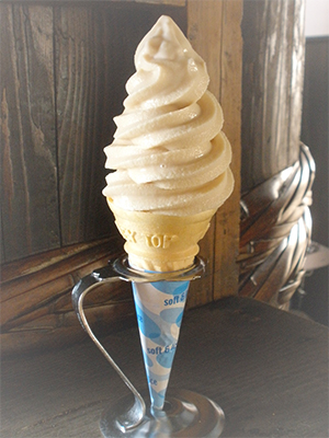 味噌ソフトクリーム