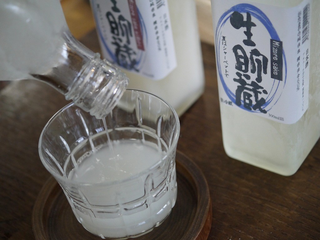 おたまや みぞれ 濁り生貯蔵酒(300ml)
