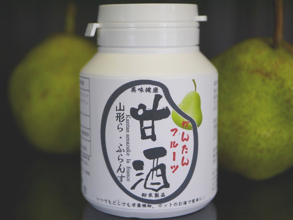 かんたんフルーツ甘酒 山形ラ・フランス(100gボトル)