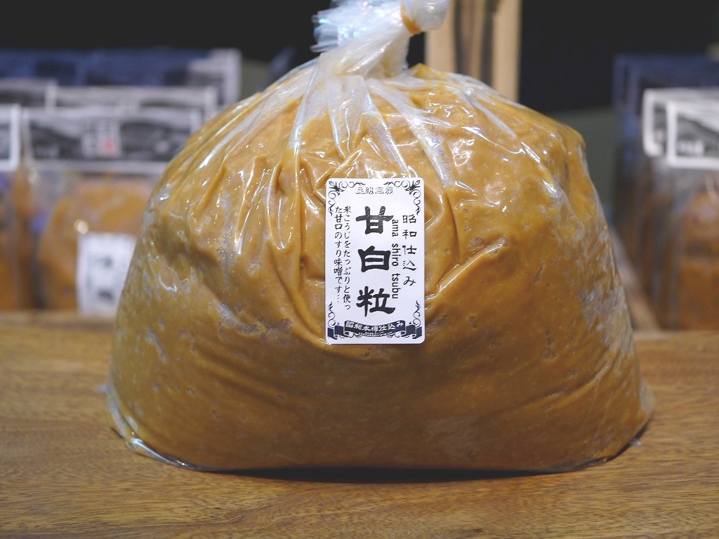 甘白味噌 粒(4kg)