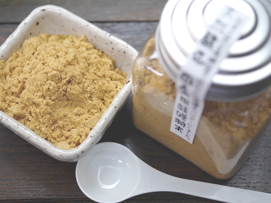 玄米味噌粉末(100gブリキボトル スプーン付)