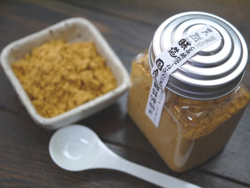 麦麹味噌粉末(100gブリキボトル スプーン付)