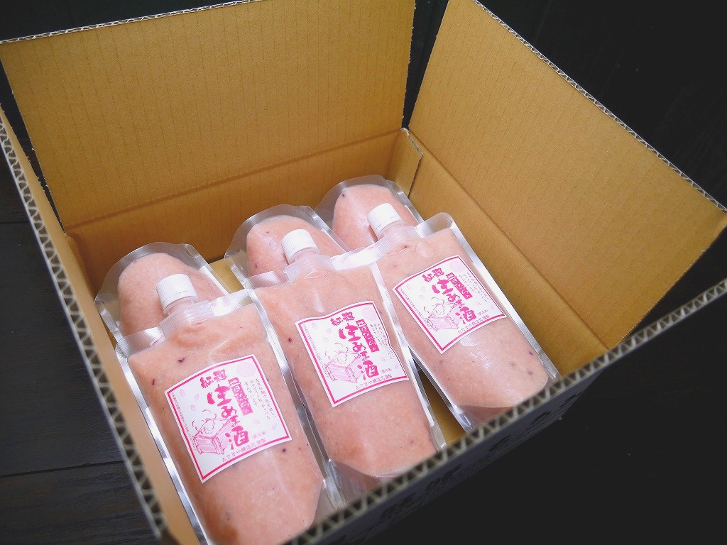 赤い甘酒 紅麹生甘酒(400gCB 6個)