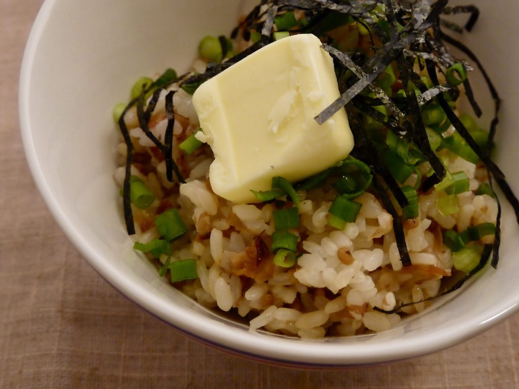 醤油麹の和風バターライス