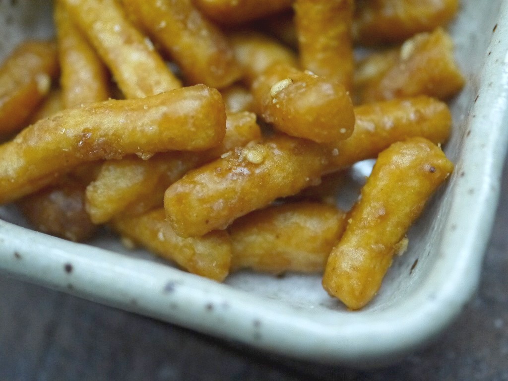 味噌かりんとう(130gブリキボトル)