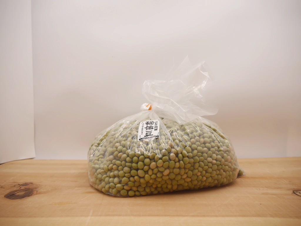 秘伝豆 大粒（5kg）青大豆