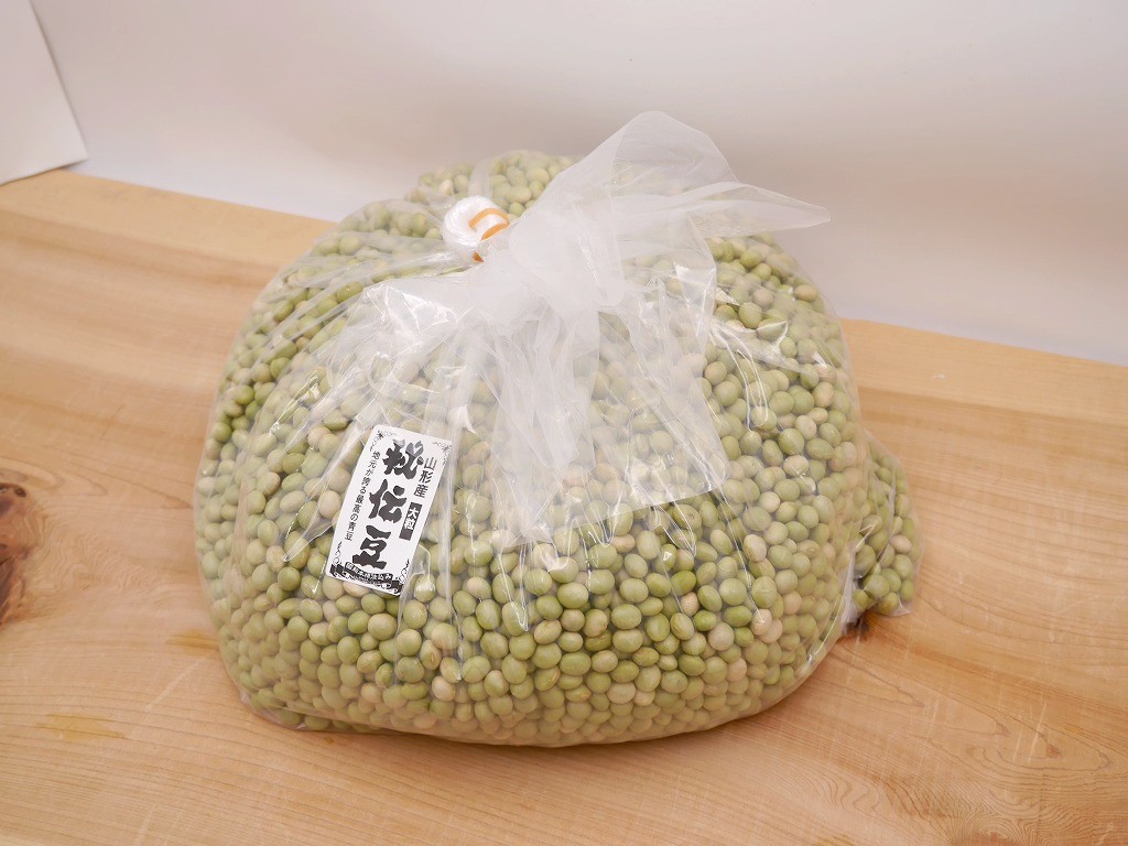 秘伝豆 大粒（5kg）青大豆 | おたまや 無添加味噌・甘酒・麹販売