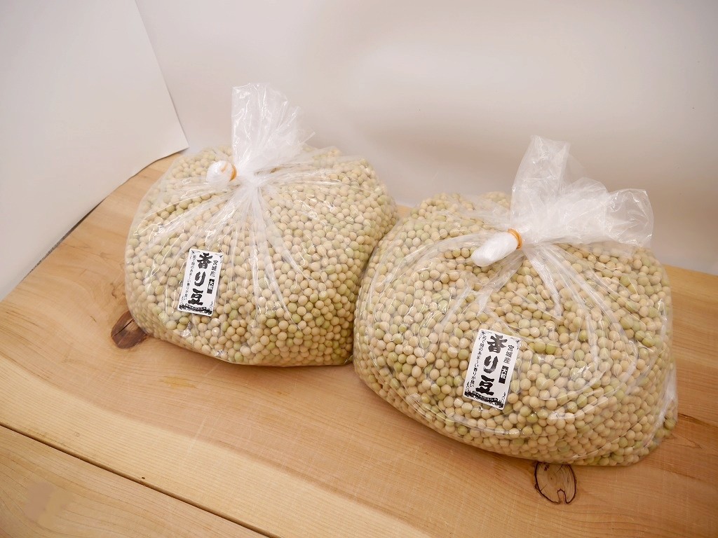 香り豆 大粒（5kg×2）青大豆