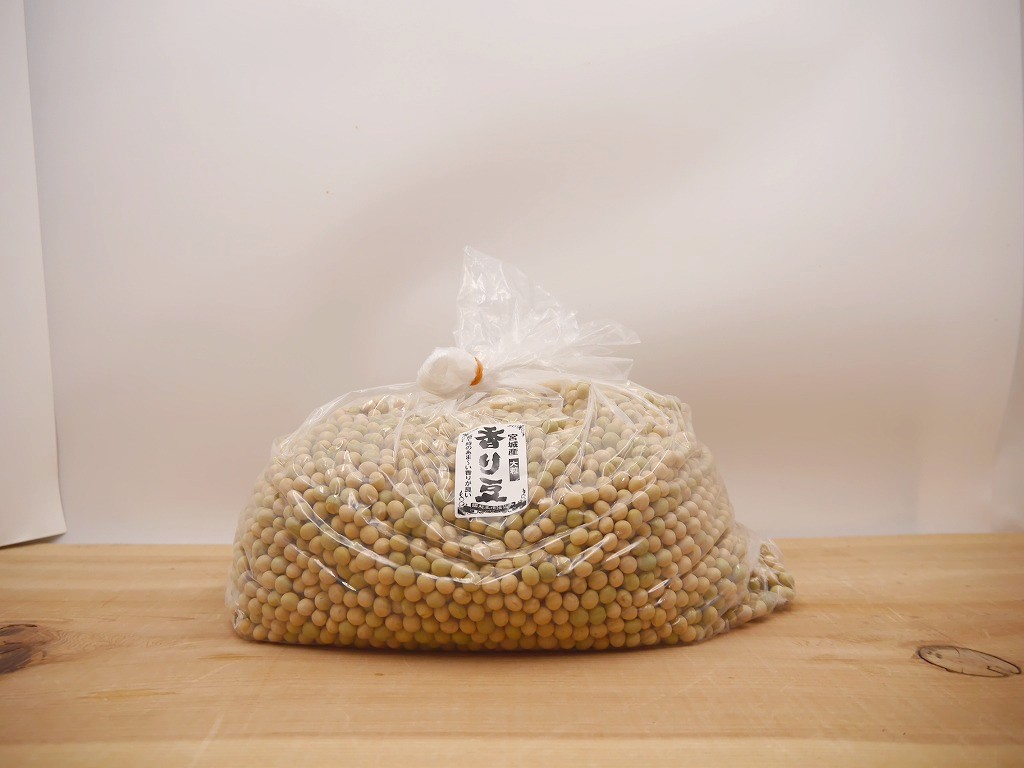 香り豆 大粒（5kg）青大豆 | おたまや 無添加味噌・甘酒・麹販売