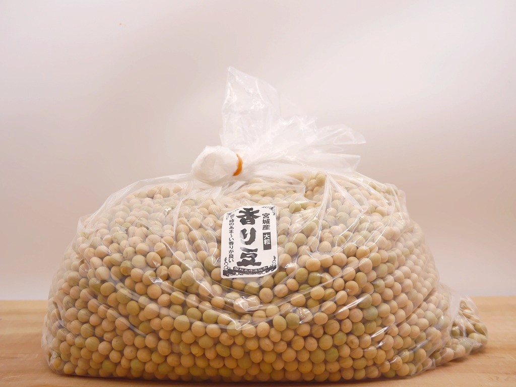 香り豆 大粒（5kg）青大豆 | おたまや 無添加味噌・甘酒・麹販売