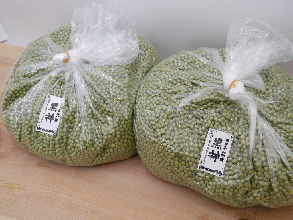 黒神 小粒（5kg×2）青大豆