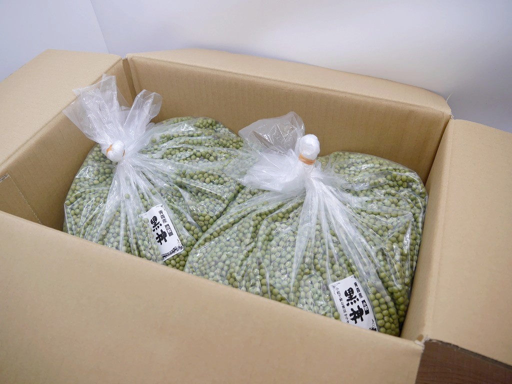 黒神 小粒（5kg×2）青大豆