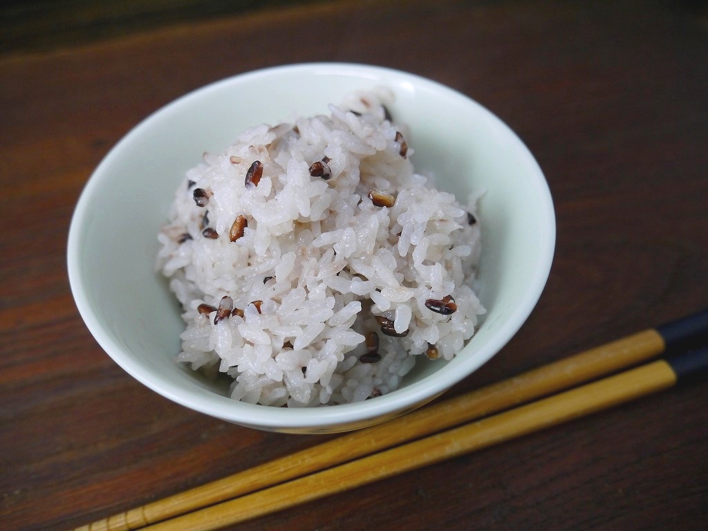 古代米 特別栽培米 黒米うるち米 奥の紫（1kg）
