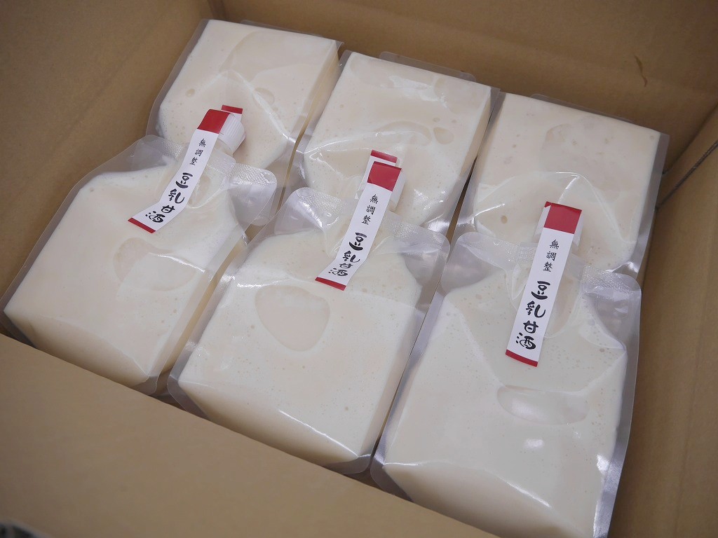 アマスム 豆乳甘酒 無調整（530g×6個 ）