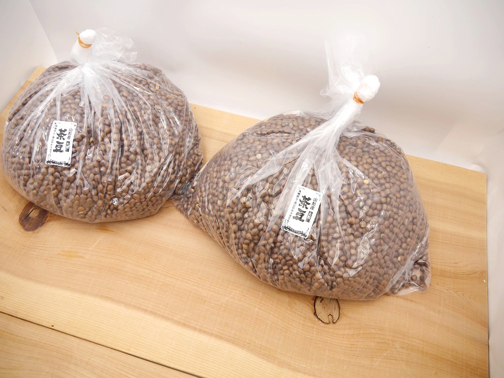 茶豆 大粒（5kg×2）茶大豆
