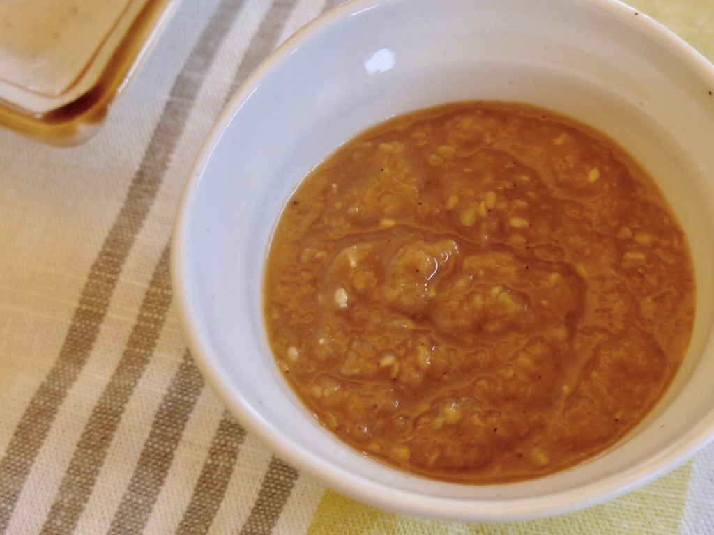 豆苗の豚巻き〜ごま味噌だれ〜