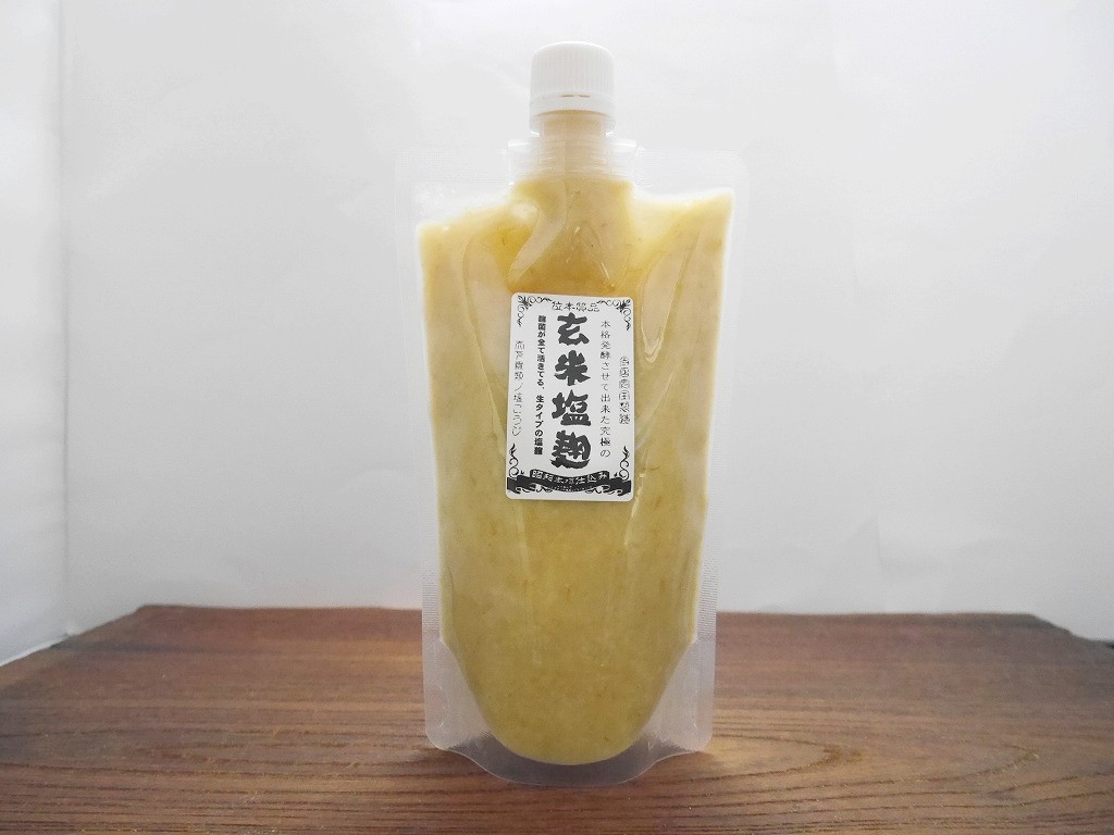 玄米塩麹（400gパウチ）