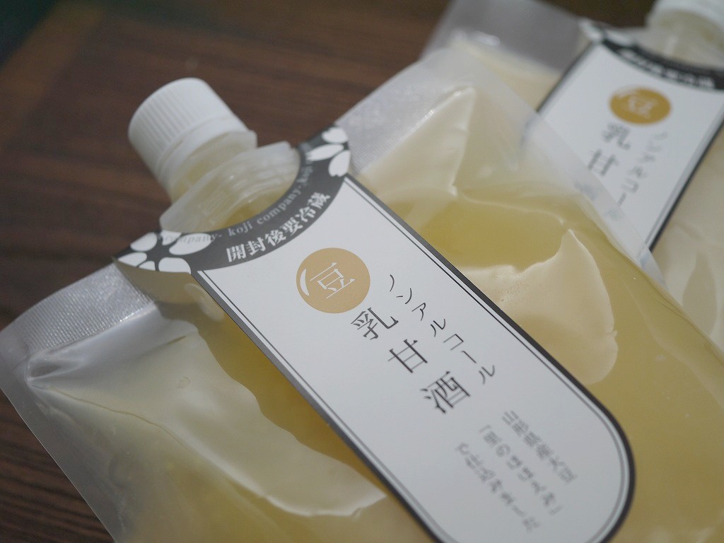 豆乳甘酒（900g×6本）業務用 パウチ入り