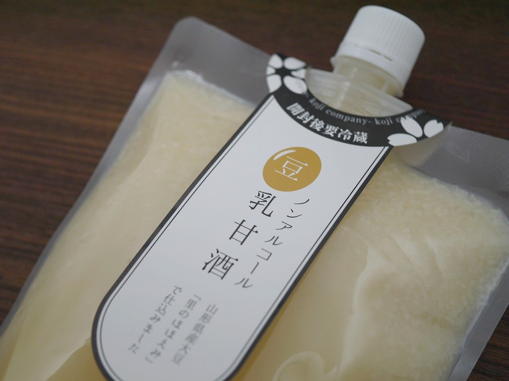 豆乳甘酒（900g×12本）業務用 パウチ入り