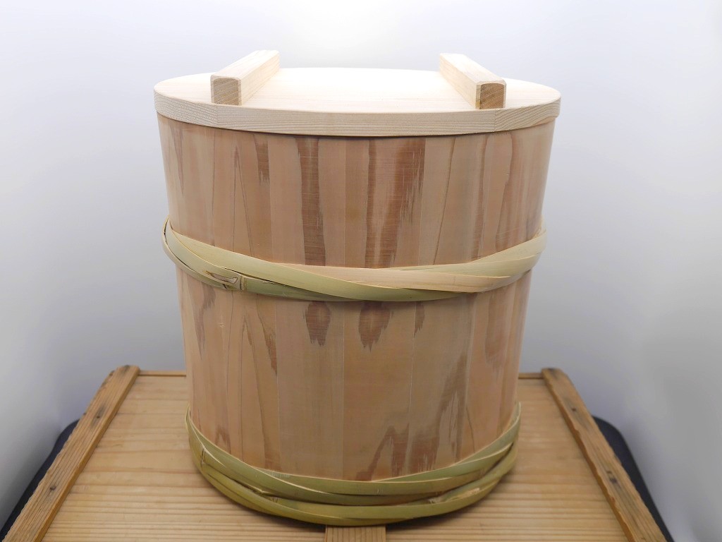 昭和本樽 秋田杉 板目桶 No.12