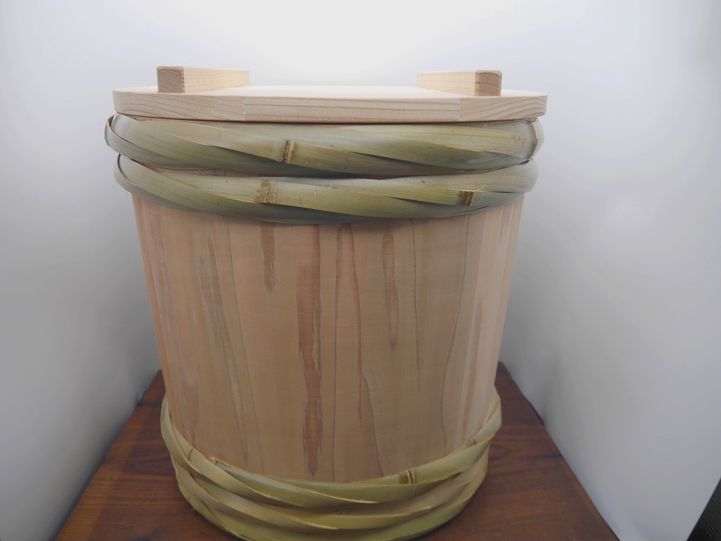 昭和本樽 秋田杉 板目桶 No.20
