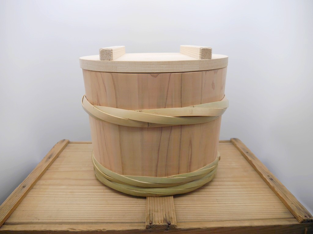 昭和本樽 秋田杉 板目桶 No.7