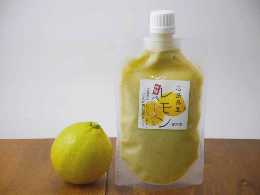 レモン まるごとペースト 無糖（160g）kc
