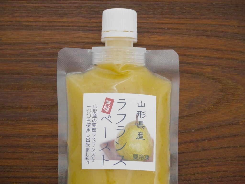 ラフランス まるごとペースト 無糖(160g)kc