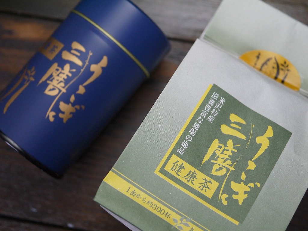 うこぎ健康茶（30g）青缶入り kc