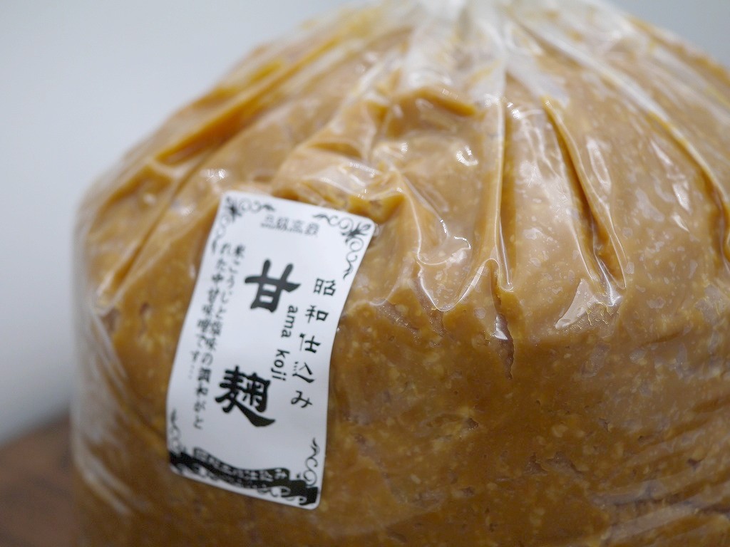 甘麹味噌（4kg）小分け1kgポリ樽付き