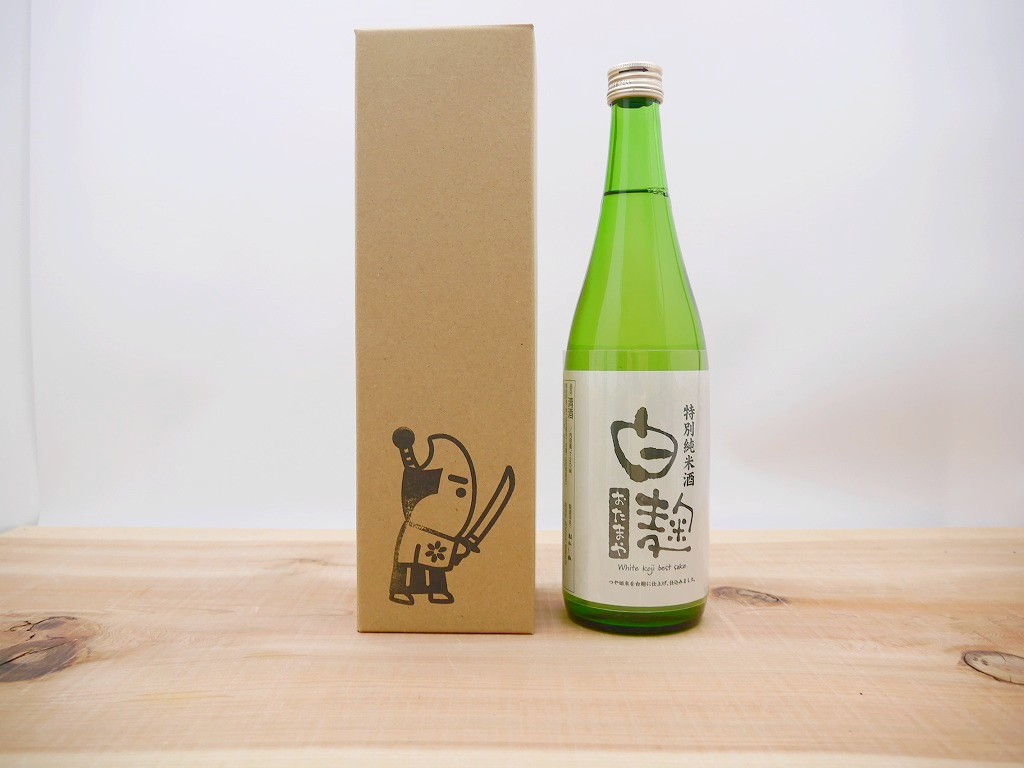 特別純米酒 白麹（720ml）こうじザムライカートン付き