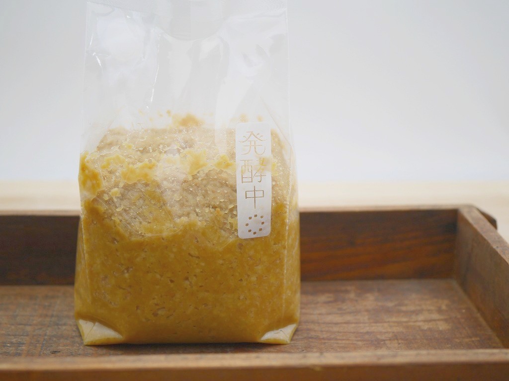 2倍玄米麹 有機味噌（900g発酵袋）
