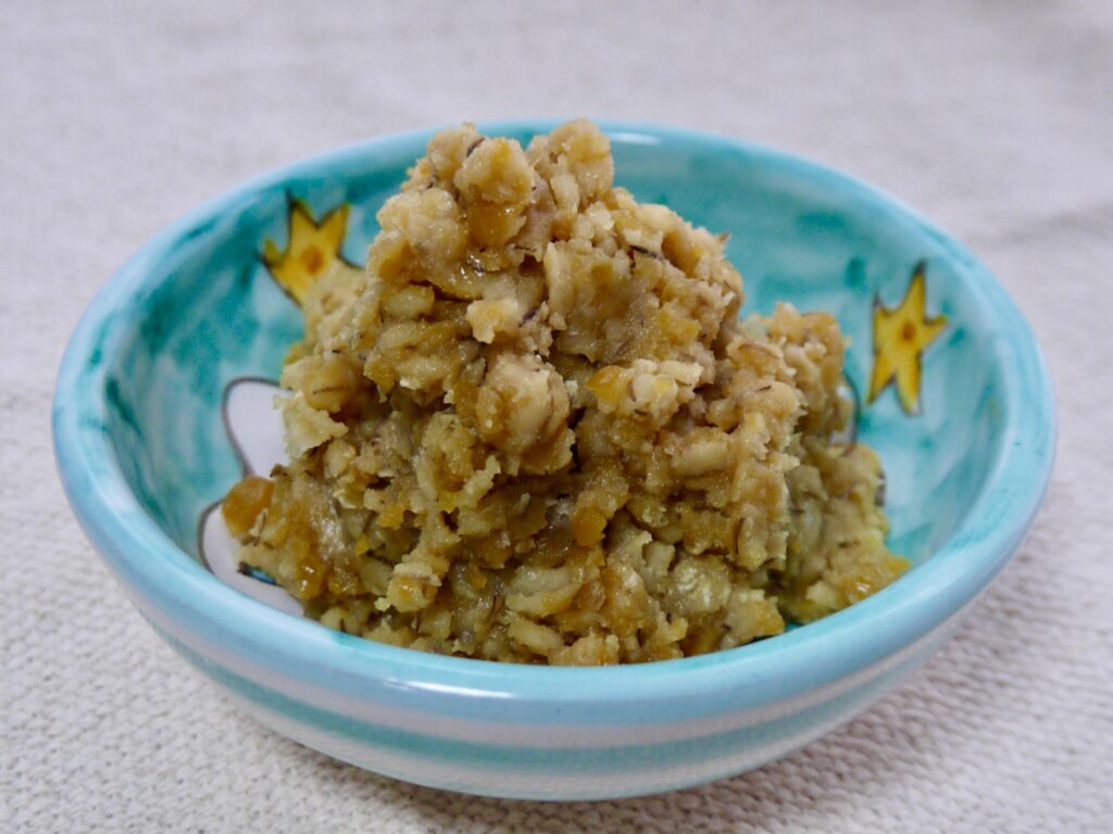 １ヶ月で食べられる ひよこ豆味噌