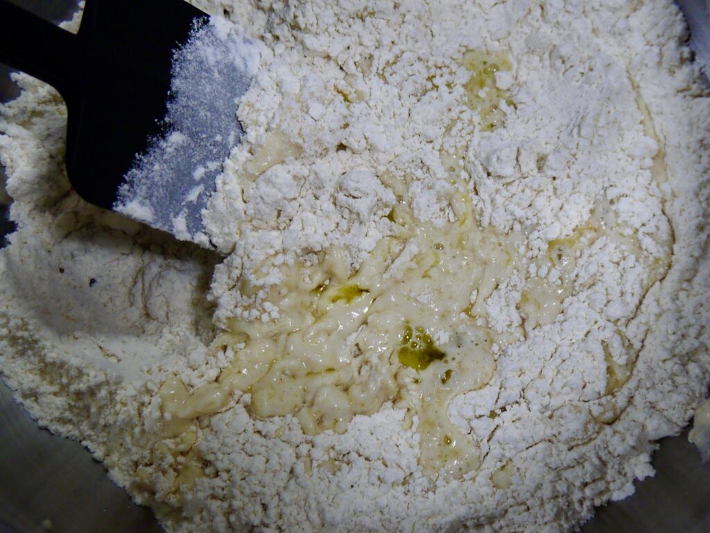 フライパンで焼く米麹フォカッチャ
