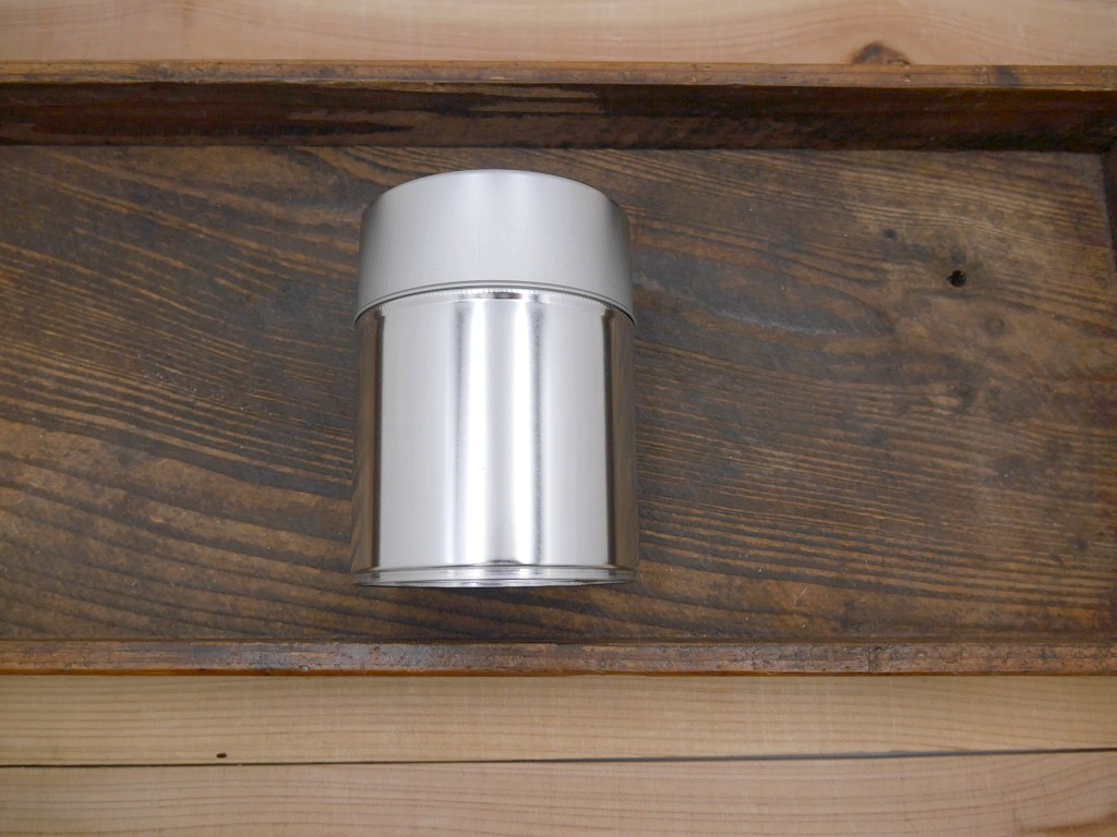 粉末保存用 ブリキ缶（中）