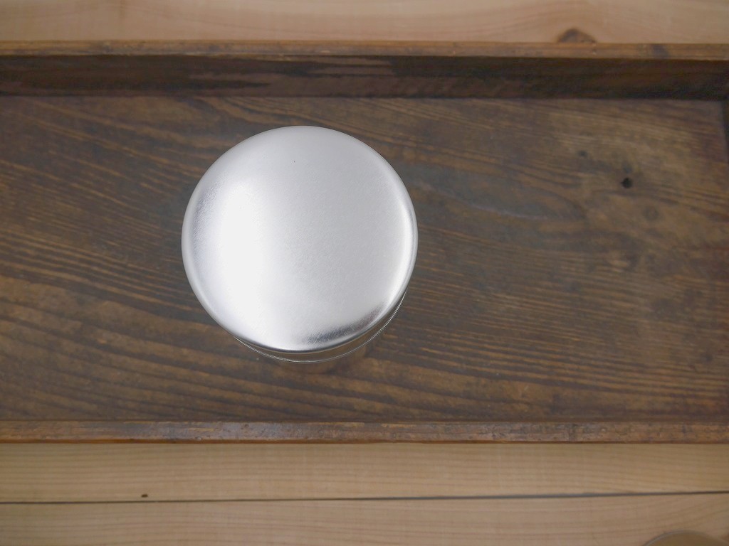 粉末保存用 ブリキ缶（中）