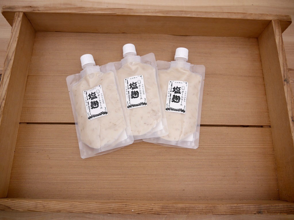 【Lab開発中】オートミール塩麹（180g×3）