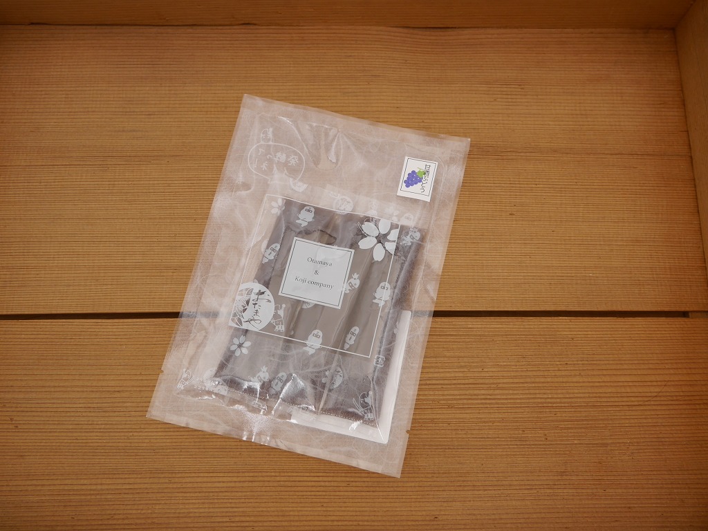 【訳あり】山形ぶどう甘酒ジュレ（30g×3本）